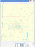 Delaware County, IN Digital Map Basic Style