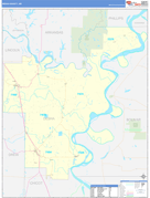 Desha County, AR Digital Map Basic Style