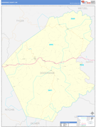 Doddridge County, WV Digital Map Basic Style