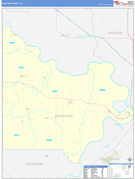 Doniphan County, KS Digital Map Basic Style