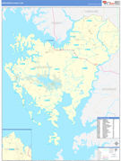 Dorchester County, MD Digital Map Basic Style