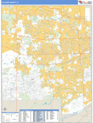 DuPage County, IL Digital Map Basic Style