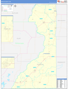 Dunklin County, MO Digital Map Basic Style