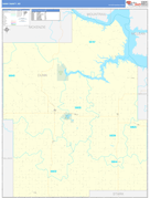 Dunn County, ND Digital Map Basic Style