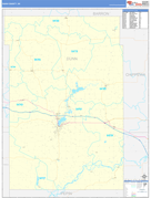 Dunn County, WI Digital Map Basic Style