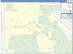Eagle County, CO Digital Map Basic Style