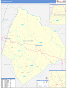 Edgecombe County, NC Digital Map Basic Style