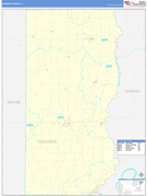 Edwards County, IL Digital Map Basic Style