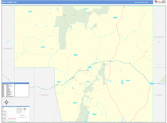 Elko County, NV Digital Map Basic Style