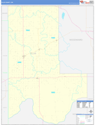 Ellis County, OK Digital Map Basic Style