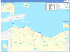 Erie County, OH Digital Map Basic Style
