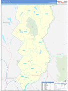 Essex County, VT Digital Map Basic Style