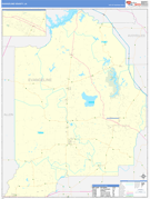 Evangeline Parish (County), LA Digital Map Basic Style
