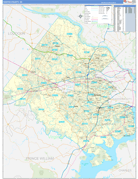 Fairfax County, VA Digital Map Basic Style