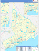 Fairfield County, CT Digital Map Basic Style