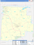 Fairfield County, OH Digital Map Basic Style