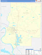 Faulkner County, AR Digital Map Basic Style