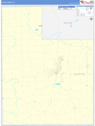 Fayette County, IN Digital Map Basic Style