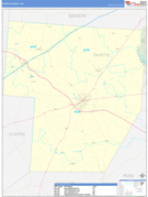 Fayette County, OH Digital Map Basic Style