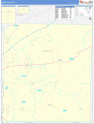 Fayette County, TN Digital Map Basic Style