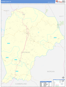 Fentress County, TN Digital Map Basic Style