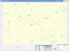 Fillmore County, MN Digital Map Basic Style