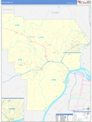 Floyd County, IN Digital Map Basic Style