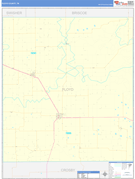 Floyd County, TX Digital Map Basic Style