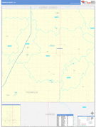 Franklin County, IA Digital Map Basic Style