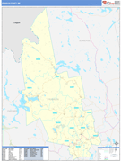 Franklin County, ME Digital Map Basic Style