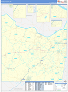 Franklin County, MO Digital Map Basic Style