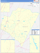 Franklin County, NC Digital Map Basic Style