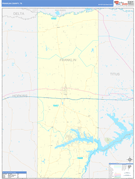 Franklin County, TX Digital Map Basic Style