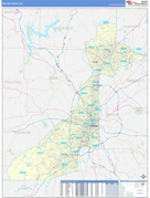 Fulton County, GA Digital Map Basic Style