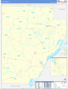 Fulton County, IL Digital Map Basic Style