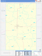 Gage County, NE Digital Map Basic Style