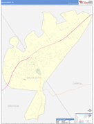 Galax County, VA Digital Map Basic Style