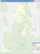 Gallatin County, MT Digital Map Basic Style