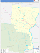 Gallia County, OH Digital Map Basic Style