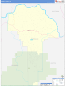 Garfield County, WA Digital Map Basic Style