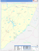 Garrett County, MD Digital Map Basic Style