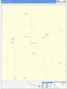 Gentry County, MO Digital Map Basic Style