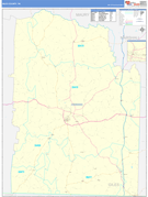 Giles County, TN Digital Map Basic Style
