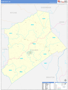 Gilmer County, WV Digital Map Basic Style