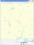 Gladwin County, MI Digital Map Basic Style