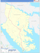 Gloucester County, VA Digital Map Basic Style
