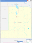 Gosper County, NE Digital Map Basic Style