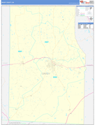 Grady County, GA Digital Map Basic Style