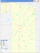 Grady County, OK Digital Map Basic Style