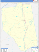 Grant County, KY Digital Map Basic Style